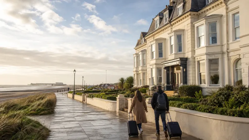 A calm seafront hotel on the St Annes Promenade
